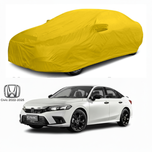 Honda Civic 2022–2026 Microfiber Top Cover 🚗 – Waterproof 💧, Heat Resistant ☀️ & Heavy Duty Protection 🛡️