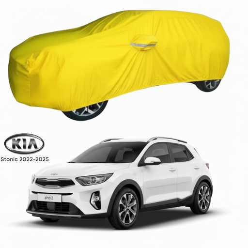 Kia Stonic 2022–2026 Microfiber Top Cover 🚗 – Waterproof 💧, Heat Resistant ☀️ & Heavy Duty Protection 🛡️