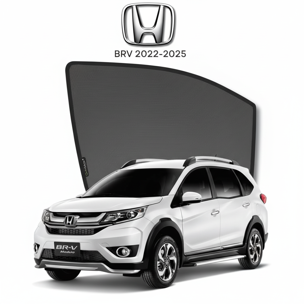 Honda BR-V Sun Shades 2018–2025 | Premium UV & Heat Protection