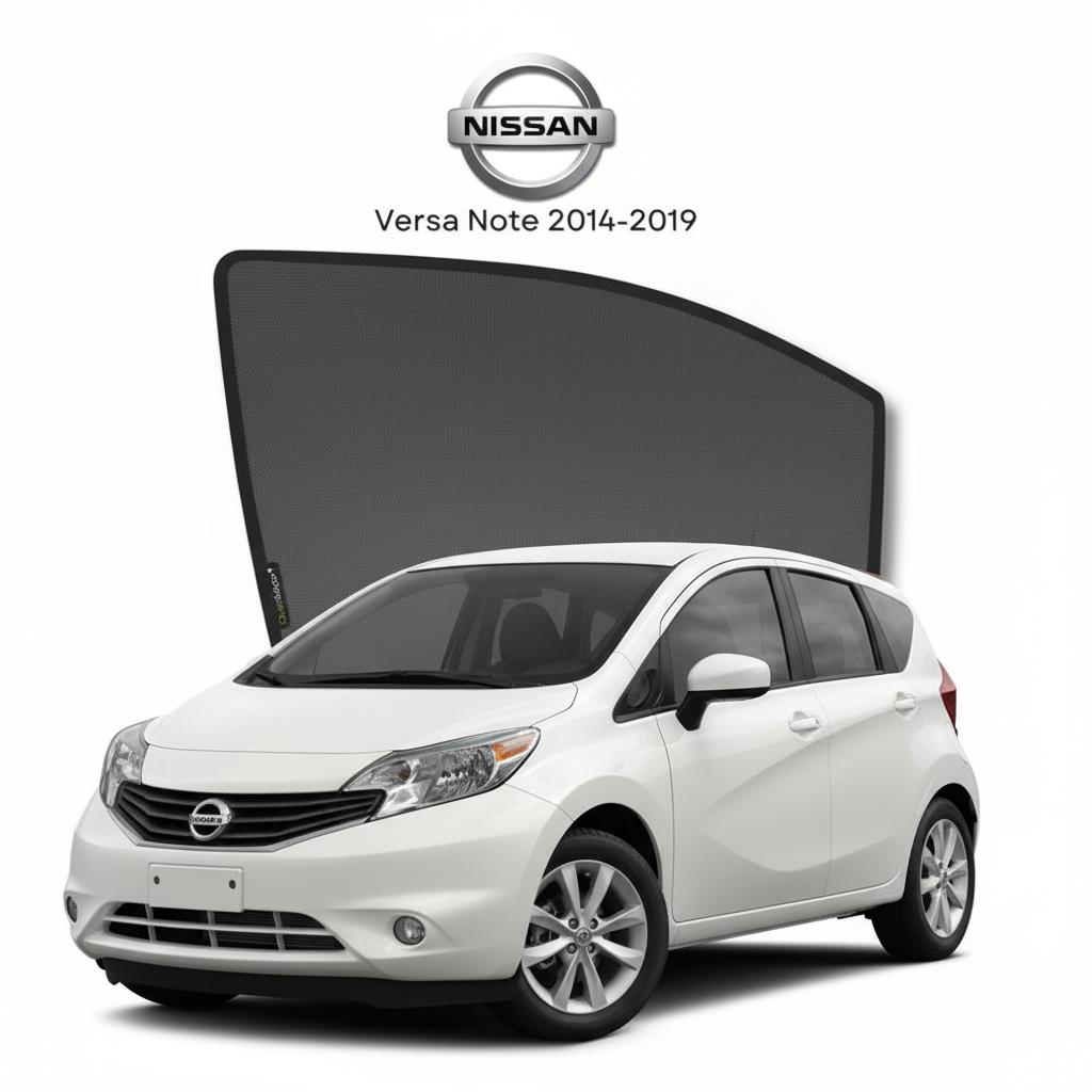 Nissan Versa Note 2014–2019 Sunshades Premium UV & Heat Protection