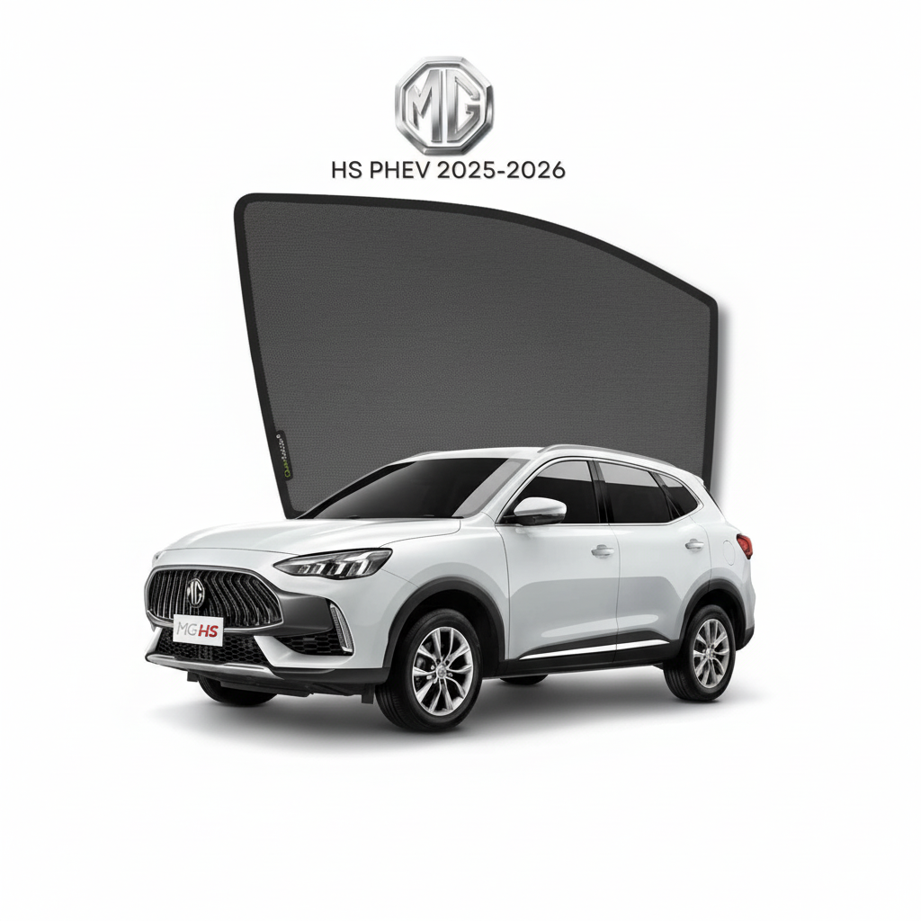 MG HS PHEV 2025–2026 Sunshades Premium UV & Heat Protection