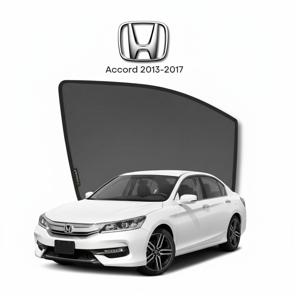 Honda Accord Sun Shades 2013–2017 | Premium UV & Heat Protection
