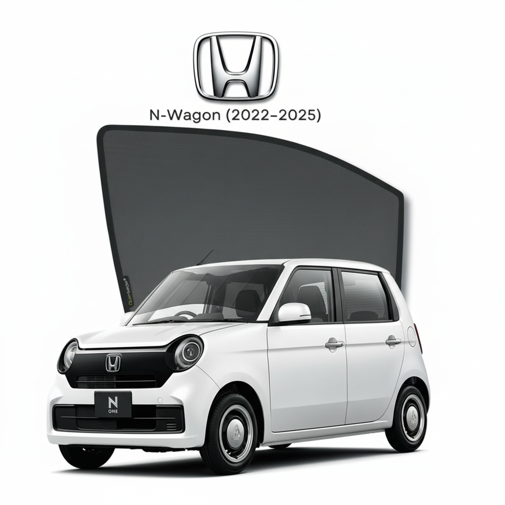 Honda N-Wagon Sun Shades 2022–2025 | Premium UV & Heat Protection