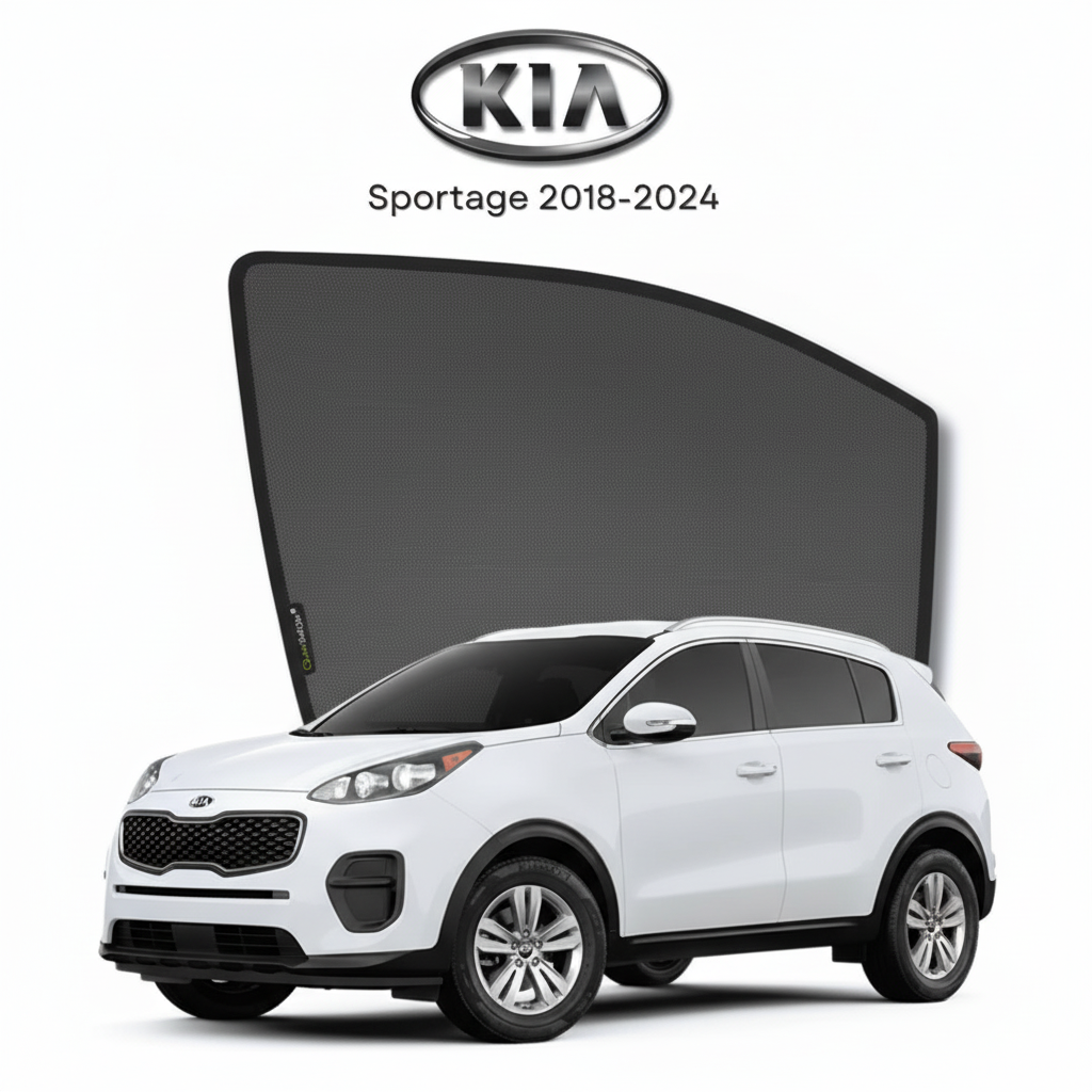 Kia Sportage 2018–2024 Sunshades Premium UV & Heat Protection