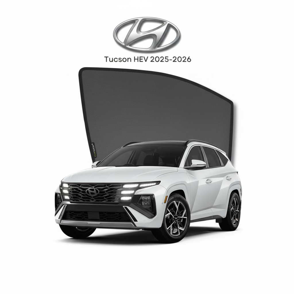 Hyundai Tucson HEV 2024–2026 Sunshades Premium UV & Heat Protection