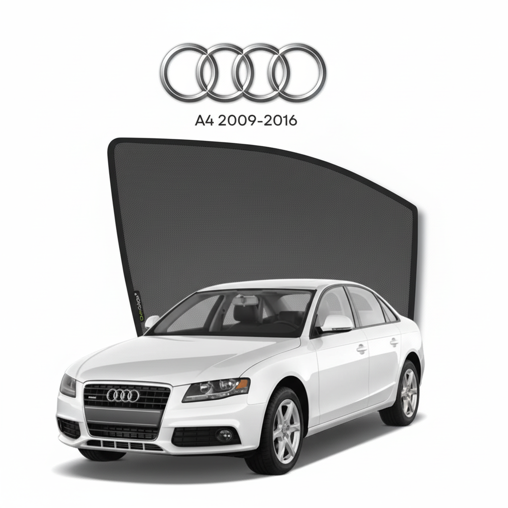 Audi A4 2009–2020 Sunshades Premium UV & Heat Protection