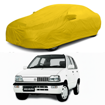 Suzuki Mehran Anti Scratch - Water Resistant PVC Coated Top Cover