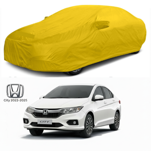 Honda City Microfiber Top Covers 🚗 – Waterproof 💧, Heat Resistant ☀️ & Heavy Duty Protection 🛡️