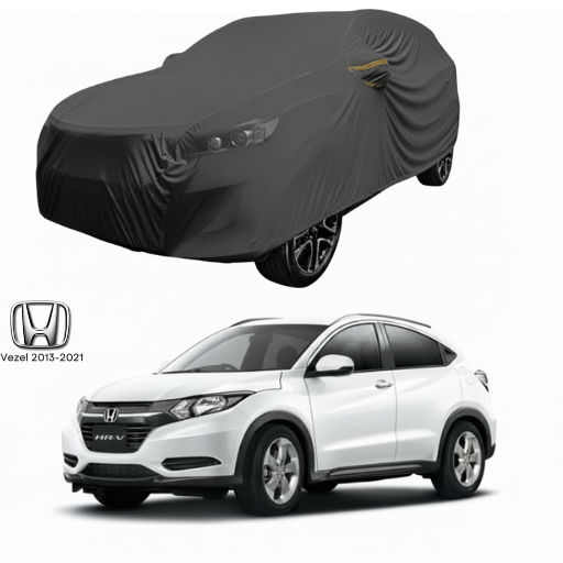 Honda Vezel 2013–2021 Microfiber Top Cover 🚗 – Waterproof 💧, Heat Resistant ☀️ & Heavy Duty Protection 🛡️