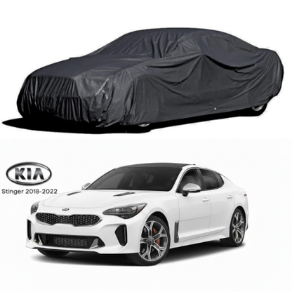 Kia Stinger 2019–2022 Microfiber Top Cover – Sun Shade & Dust Protection Premium Quality