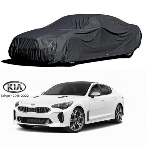Kia Stinger 2019–2022 Microfiber Top Cover – Sun Shade & Dust Protection Premium Quality