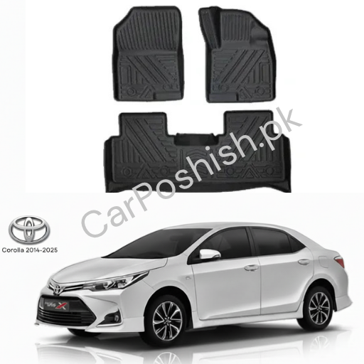 TPE Floor Mats for Toyota Corolla (2016–2026) 🚗 | Custom Fit All-Weather • Eco-Friendly • Heavy Duty Protection