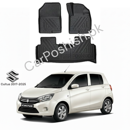 TPE Floor Mats for Suzuki New Cultus 🚗 | Custom Fit All-Weather • Eco-Friendly • Heavy Duty Protection