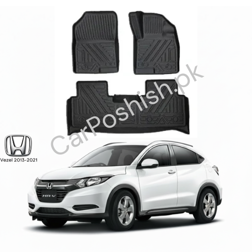 TPE Floor Mats for Honda Vezel (2015–2023) 🚗 | Custom Fit All-Weather • Eco-Friendly • Heavy Duty Protection