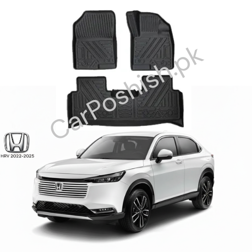 TPE Floor Mats for Honda HR-V 🚗 | Custom Fit All-Weather • Eco-Friendly • Heavy Duty Protection