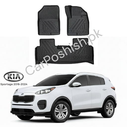TPE Floor Mats for Kia Sportage 🚗 | Custom Fit All-Weather • Eco-Friendly • Heavy Duty Protection
