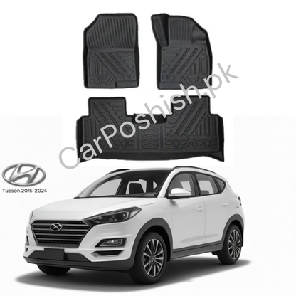 TPE Floor Mats for Hyundai Tucson 🚗 | Custom Fit All-Weather • Eco-Friendly • Heavy Duty Protection