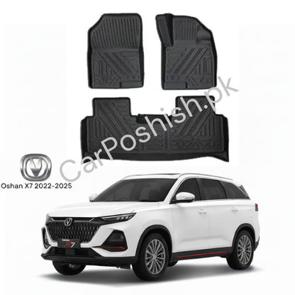 TPE Floor Mats for Changan Oshan X7 🚗 | Custom Fit All-Weather • Eco-Friendly • Heavy Duty Protection