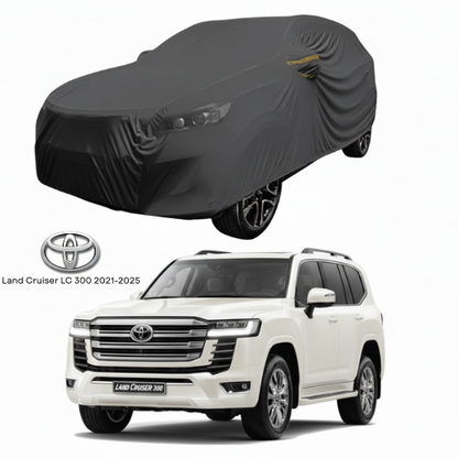Toyota Land Cruiser LC300 2010–2026 Microfiber Top Cover🚗 – Waterproof 💧, Heat Resistant ☀️ & Heavy Duty Protection 🛡️