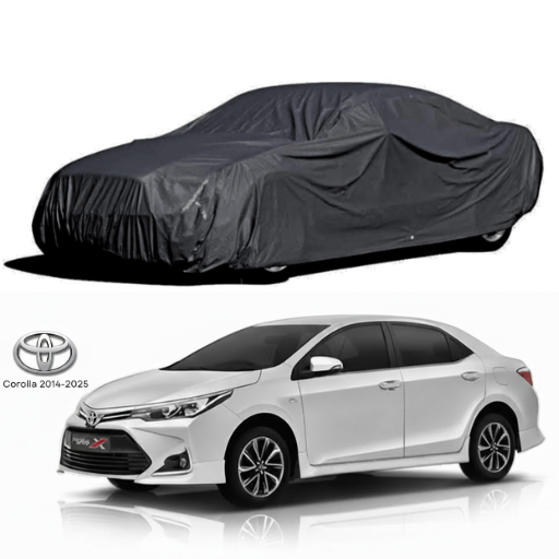 Toyota Corolla 2015–2026 Microfiber Top Cover 🚗 – Waterproof 💧, Heat Resistant ☀️ & Heavy Duty Protection 🛡️