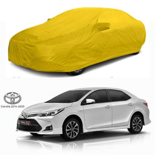 Toyota Corolla 2015–2026 Microfiber Top Cover 🚗 – Waterproof 💧, Heat Resistant ☀️ & Heavy Duty Protection 🛡️