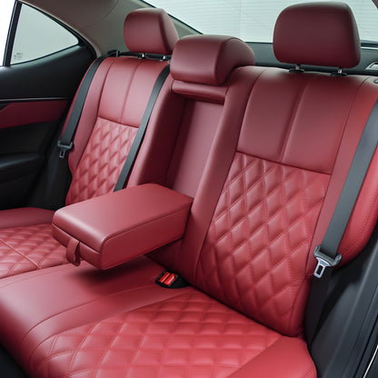 Premium Burgundy Seat Covers – Elegant & Comfortable Car Interior