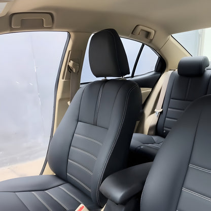 Black Stylish Seat Covers – Elegant Design & Long-Lasting Fit