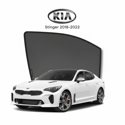 Kia Stinger 2018–2022 Sunshades Premium UV & Heat Protection