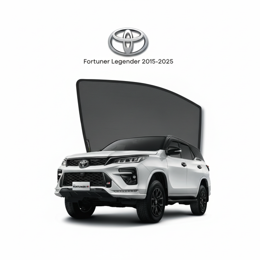 Toyota Fortuner Legender Sun Shades 2015–2026 | Premium UV & Heat Protection