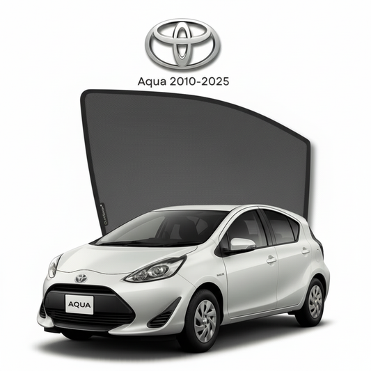 Toyota Aqua Sun Shades 2010–2026 | Premium UV & Heat Protection