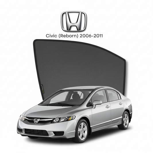 Honda Civic Reborn Sun Shades 2006–2011 | Premium UV & Heat Protection
