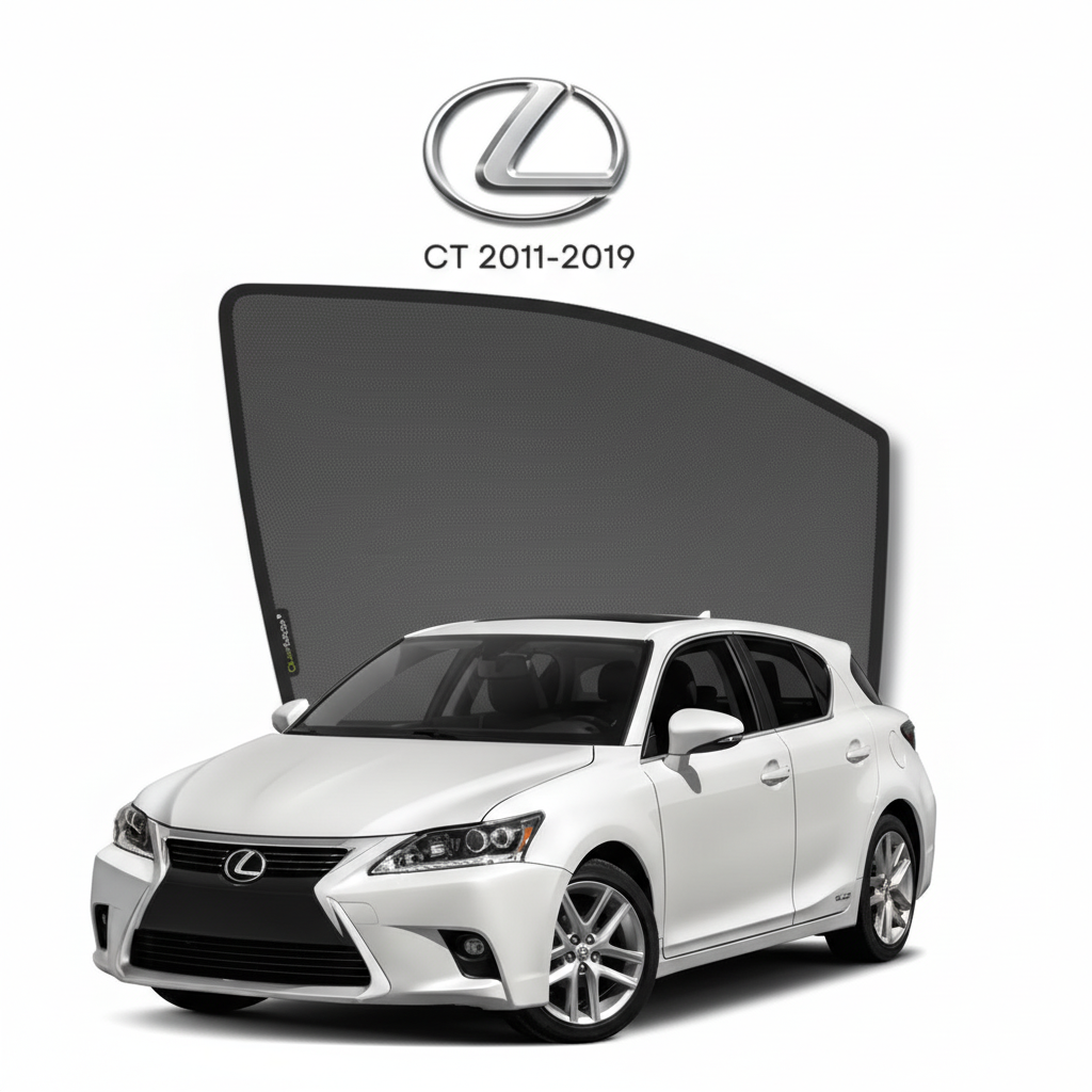 Toyota CT Sun Shades 2009–2021 | Premium UV & Heat Protection