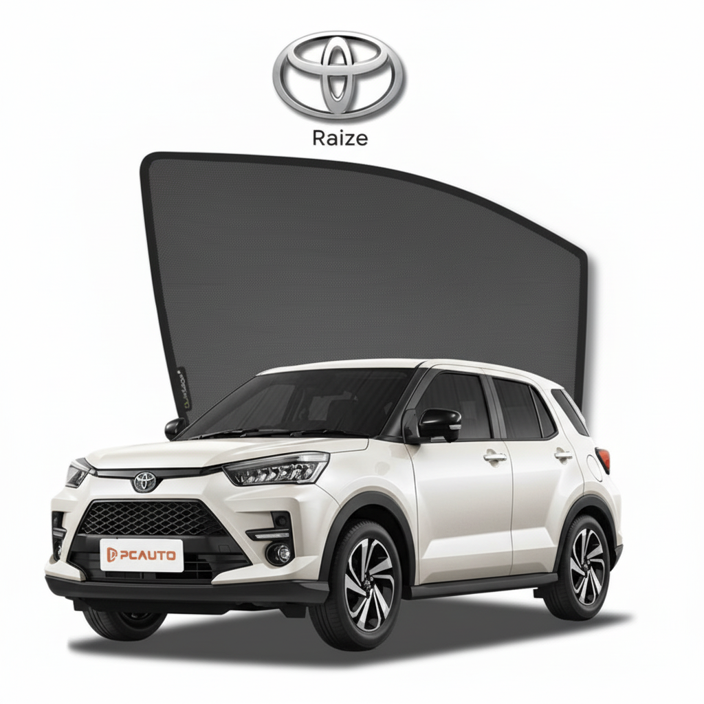 Toyota Raize Sun Shades | Premium UV & Heat Protection