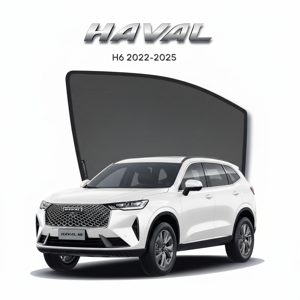 Haval H6 2022–2026 Sunshades Premium UV & Heat Protection