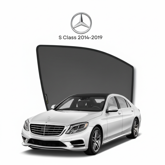Mercedes S Class 2014–2020 Sunshades Premium UV & Heat Protection