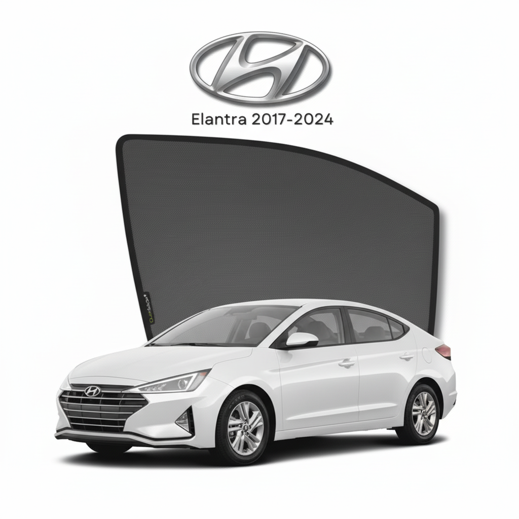 Hyundai Elantra 2017–2026 Sunshades Premium UV & Heat Protection
