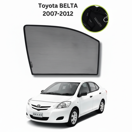 Toyota Belta Sun Shades 2006–2012 | Premium UV & Heat Protection