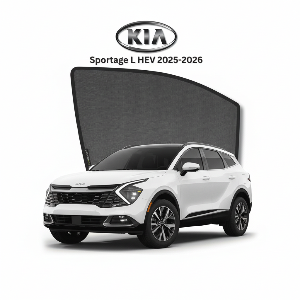 Kia Sportage L HEV 2025–2026 Sunshades Premium UV & Heat Protection