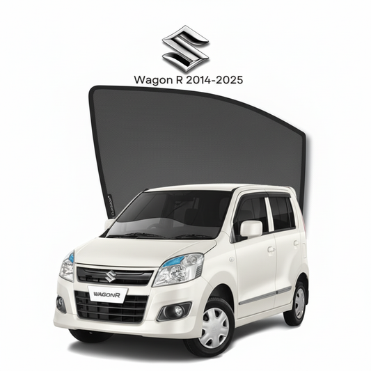 Suzuki Wagon R Sunshades 2014–2026 | Premium UV & Heat Protection