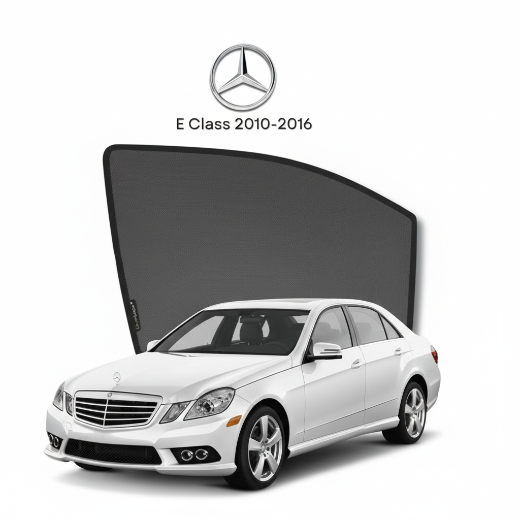 Mercedes E Class 2010–2020 Sunshades Premium UV & Heat Protection