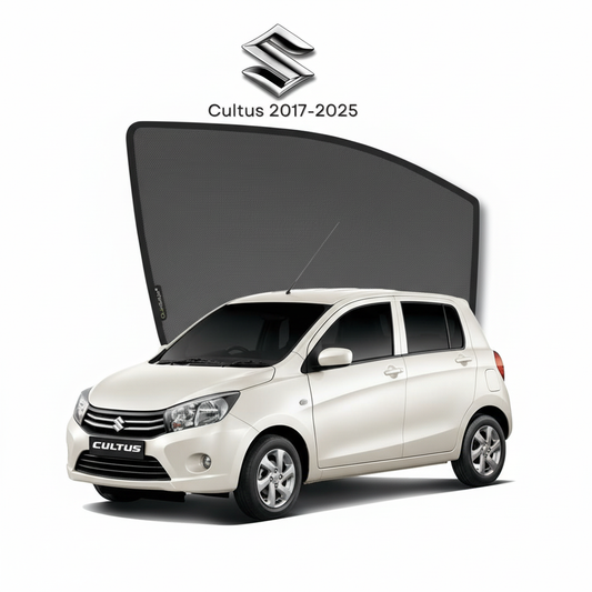 Suzuki Cultus 2017–2026 Sunshades Premium UV & Heat Protection