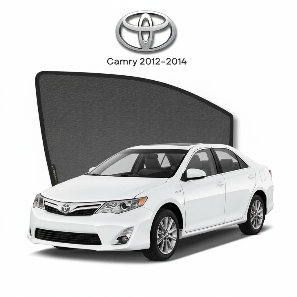 Toyota Camry Sun Shades 2012–2014 | Premium UV & Heat Protection