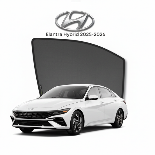 Hyundai Elantra Hybrid 2025–2026 Sunshades Premium UV & Heat Protection