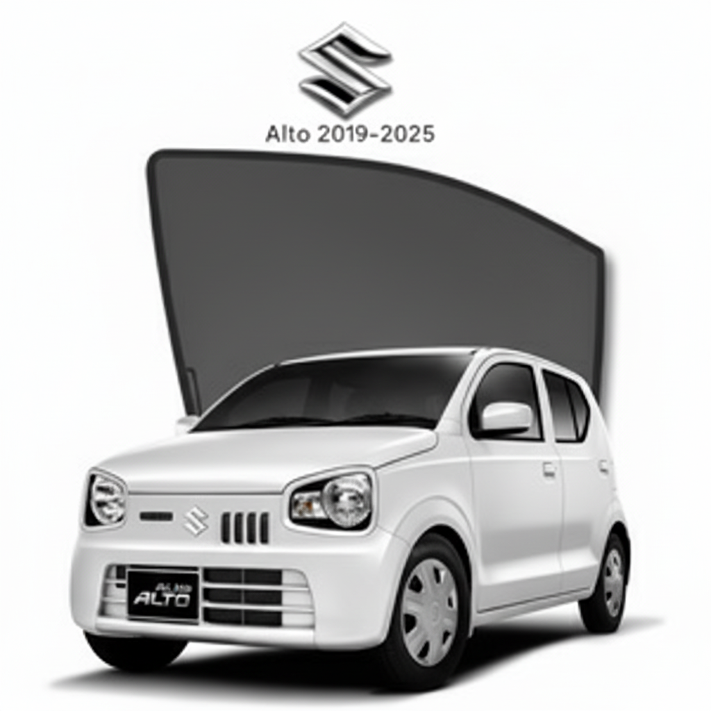 Suzuki Alto 2019–2026 Sunshades Premium UV & Heat Protection