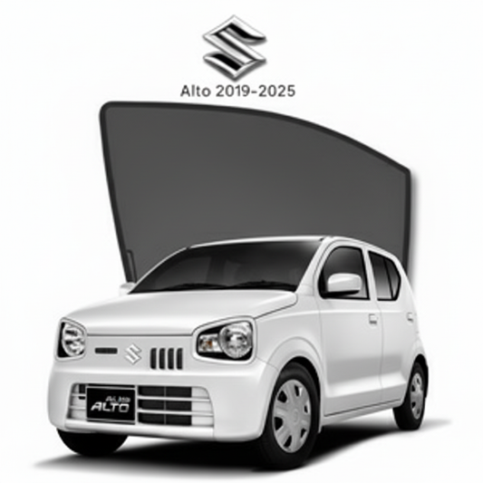 Suzuki Alto 2019–2026 Sunshades Premium UV & Heat Protection