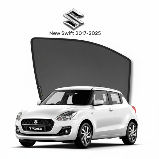 Suzuki New Swift 2017–2025 Sunshades Premium UV & Heat Protection