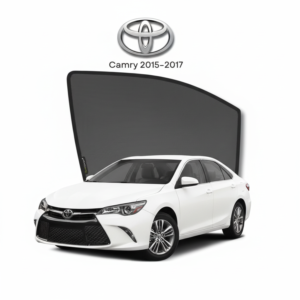 Toyota Camry Sun Shades 2015–2021 | Premium UV & Heat Protection