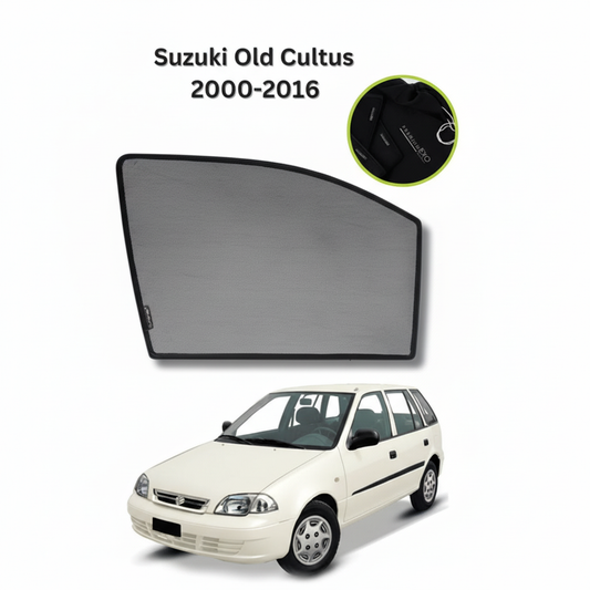 Suzuki Old Cultus 2000–2017 Sunshades Premium UV & Heat Protection