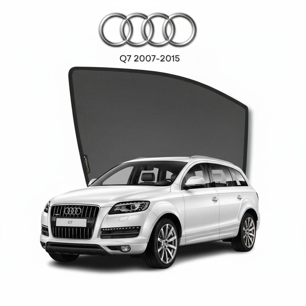 Audi Q7 2007–2015 Sunshades Premium UV & Heat Protection