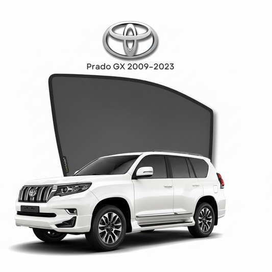Toyota Prado GX Sun Shades 2009–2025 | Premium UV & Heat Protection